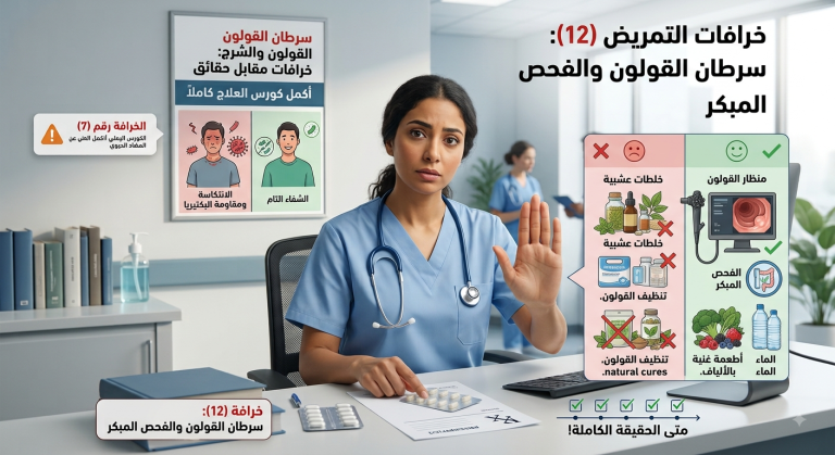 هل يمكن علاج سرطان القولون بالاعشاب وغسيل القولون!! الحقيقة الطبية